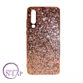 Futrola Huawei P30 / sljokice rose gold
