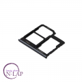 Fiokica za sim karticu Samsung A405F / A40 crna