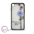 Futrola Iphone 5 / 5S / 5G / cirkon cvet lavanda