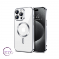 Futrola Elegant Magnetic / Iphone 13 Pro Max / silvery