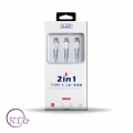 Type C 2u1 kabl (type-C i lightning) ZC-Y0P5/ bela