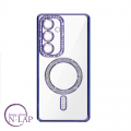 Futrola Magnetic Cirkon / Samsung Galaxy A36 / ljubicasta