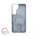 Futrola Matte Lens / Samsung S25 / providna magnetic silver