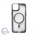 Futrola Matte Lens / Iphone 15 / providna magnetic siva