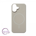 Futrola MAGSAFE COLOR Iphone 16 / krem