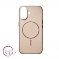 Futrola MAGSAFE SUPREME / Iphone 17 / braon-krem