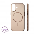 Futrola MAGSAFE SUPREME / Iphone 16 / braon-krem