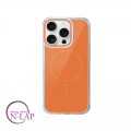 Futrola Magnetic Disco / Iphone 16 Pro / narandzasta