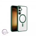 Futrola Elegant Magnetic / Samsung Galaxy S24 / forest green