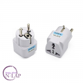 Adapter univerzalni strujni / travel adaptor CN/ US/ UK/ AU na EU / bela