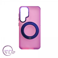 Futrola RING sa holderom / Samsung Galaxy S25 / pink