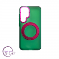 Futrola RING sa holderom / Samsung Galaxy S25 / zelena