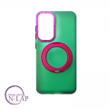 Futrola RING sa holderom / Samsung Galaxy S26 FE / zelena