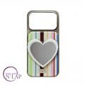 Futrola MIRROR HEART / Iphone 17 Pro Max / Iphone 18 Pro Max