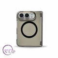 Futrola DUO Clear Magnetic / Iphone Duo / providna crna
