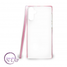 Futrola silikon rebraste ivice Samsung N970F / Note 10 roze