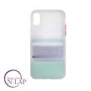 Futrola Iphone X / XS romboid zelena