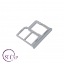 Fiokica za sim karticu Samsung A405F / A40 silver