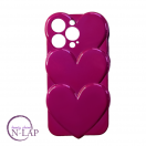 Futrola Candy Iphone 14 Pro / srce pink