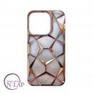 Futrola Crystal Web Iphone 15 Pro Max / gold