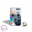 Zastita za kameru sa sljokicama Iphone 16 Pro / 16 Pro Max / gold