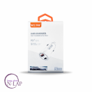 Auto punjac / dual port / kabl type C / model CH244/ crna