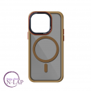 Futrola Pastel Magnetic / Iphone 16 Pro / braon