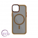 Futrola Pastel Magnetic / Iphone 15 / braon