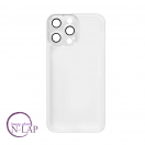 Futrola Silikon color providna / Iphone 13 Pro / bela