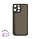 Futrola Silikon color providna / Iphone 13 Pro / crna