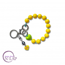 Privezak za kljuceve / zuta