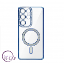 Futrola Magnetic Cirkon / Samsung Galaxy S25 Ultra / plava