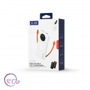 Power Bank ZUZG 10000mAh Built-In cable / lightning + type C / ZP-C013