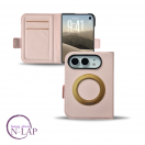 Futrola DUO Leather / Iphone Duo / roze