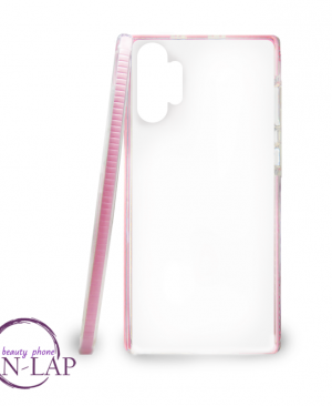 Futrola silikon rebraste ivice Samsung N975F / Note 10 Plus roze