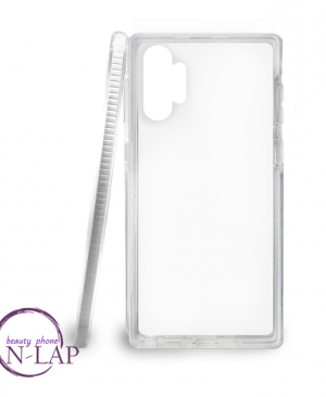 Futrola silikon rebraste ivice Samsung N975F / Note 10 Plus bela