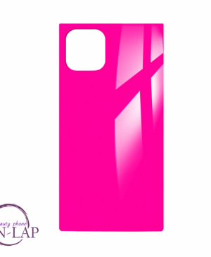 Futrola Silikon Kockice Iphone 12 Mini (5.4") / neon pink