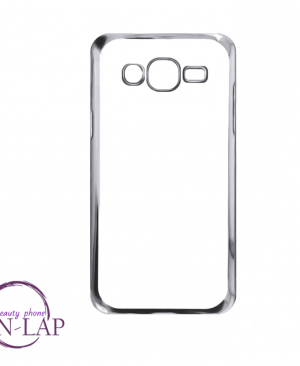 Futrola Samsung J500 / J5 / providna srebrna 
