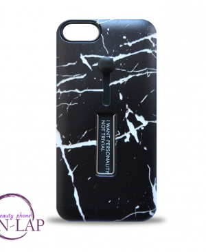 Futrola Iphone 6 / 6S / crna mermerna sa drzacem