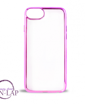 Futrola Iphone 6 / 6S / metalik okvir providna pink
