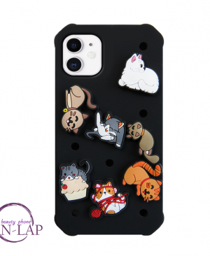 Futrola POP IN CHARM / Iphone 11 / crna / macke