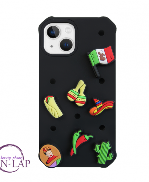 Futrola POP IN CHARM / Iphone 15 / crna / Meksiko