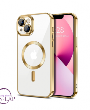Futrola Elegant Magnetic / Iphone 15 / golden