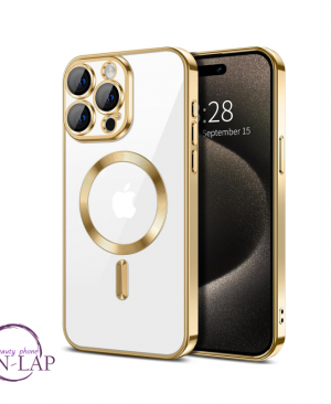 Futrola Elegant Magnetic / Iphone 13 Pro Max / golden