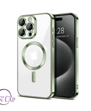 Futrola Elegant Magnetic / Iphone 13 Pro Max / mint green
