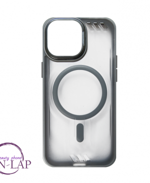 Futrola Matte Lens / Iphone 15 Pro Max / providna magnetic siva