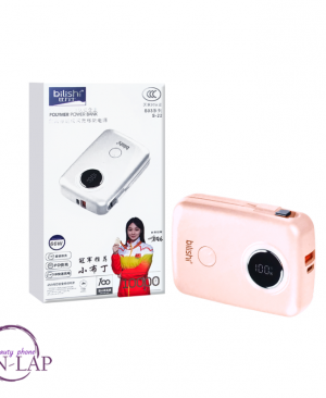 Power Bank 10000mAh /USB-C & Lightning / roze / S-22