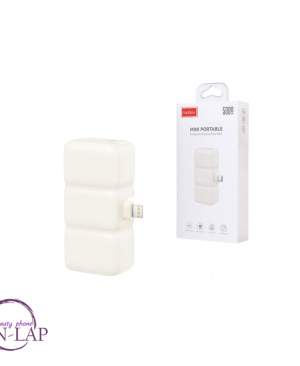 Power Bank MINI portable 5000mAh /Iphone ligtning/ bela / PR 245