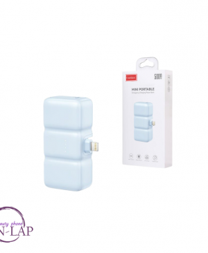 Power Bank MINI portable 5000mAh /Iphone ligtning/ plava / PR 245
