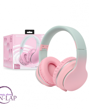 Slusalice Romantic wireless / roze / BT611